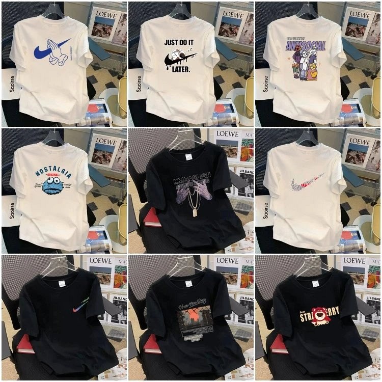 Nike Classic Logo Printed T-Shirt Review: A $3.88 Loose-Fit Tee in 30 Prints